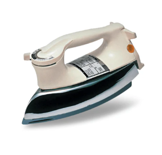Panasonic NI-22AWT Heavyweight Deluxe Dry Iron – Original 1000W Metal Body with Automatic Temperature Control & Non-Stick Soleplate