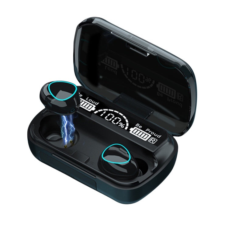 M10 Wireless Earbuds Bluetooth 5.3 with LED Display & Long Battery | Best Budget TWS in Pakistan
