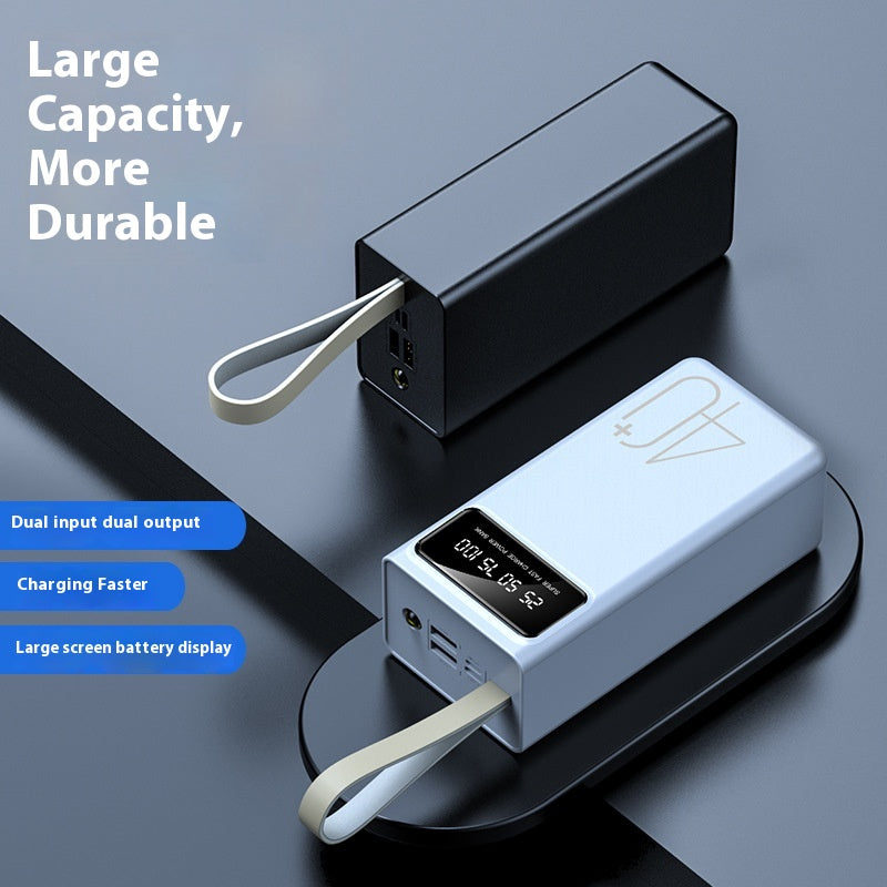 4000mAh Portable Power Bank with LED Display – Dual Output Fast Charging Battery Pack