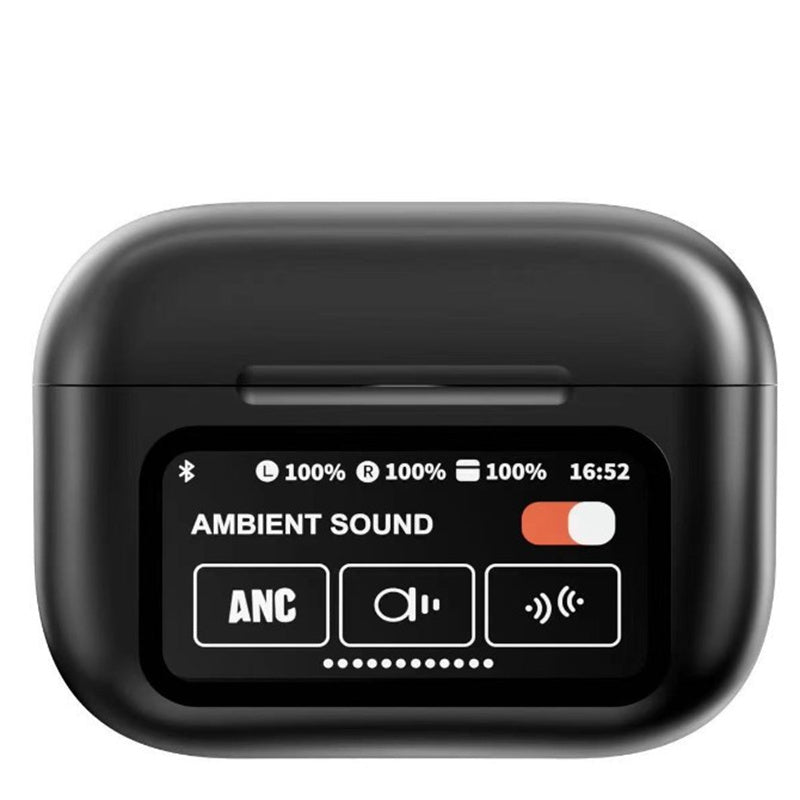 Smart Touch Screen Wireless Earbuds – ANC, Bluetooth 5.3 & HiFi Sound