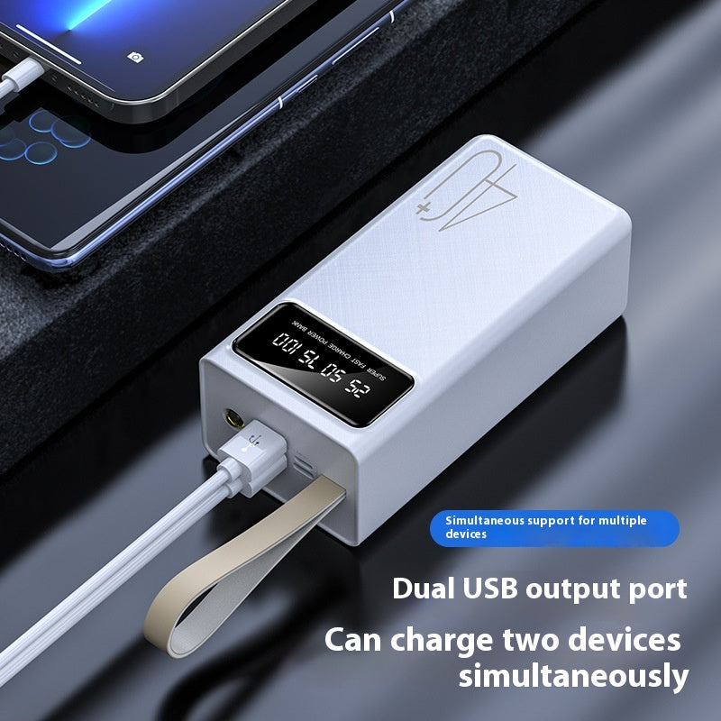 4000mAh Portable Power Bank with LED Display – Dual Output Fast Charging Battery Pack