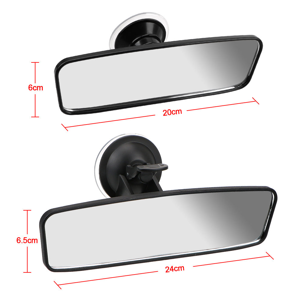 Premium Universal Car Side View Mirror | Adjustable Wing Mirror Replacement - Left & Right Pair