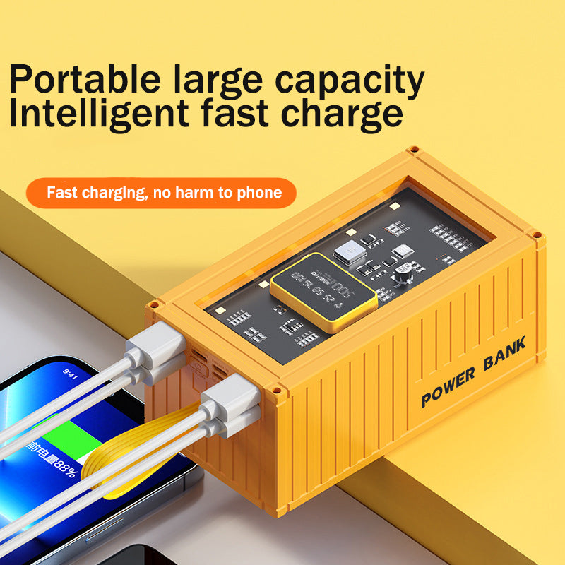 Smart Multi-Device Charging Station with Digital Screen – High-Speed USB Power Hub
