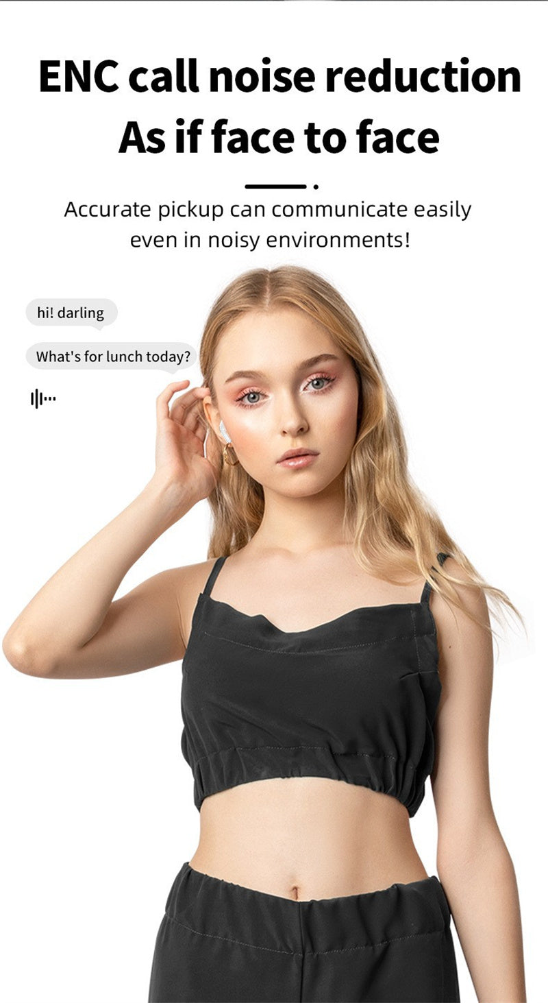 Smart Touch Screen Wireless Earbuds – ANC, Bluetooth 5.3 & HiFi Sound